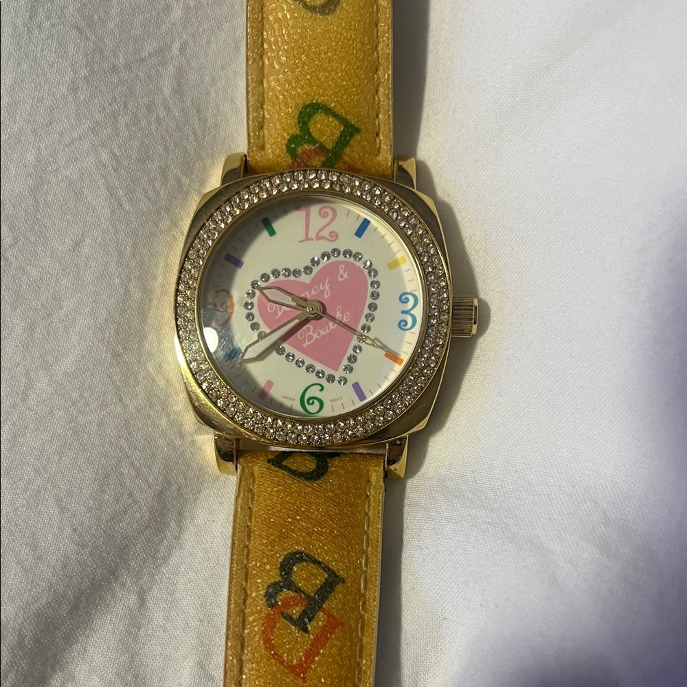 Dooney & Bourke Vintage Gold and Multicolor Watch